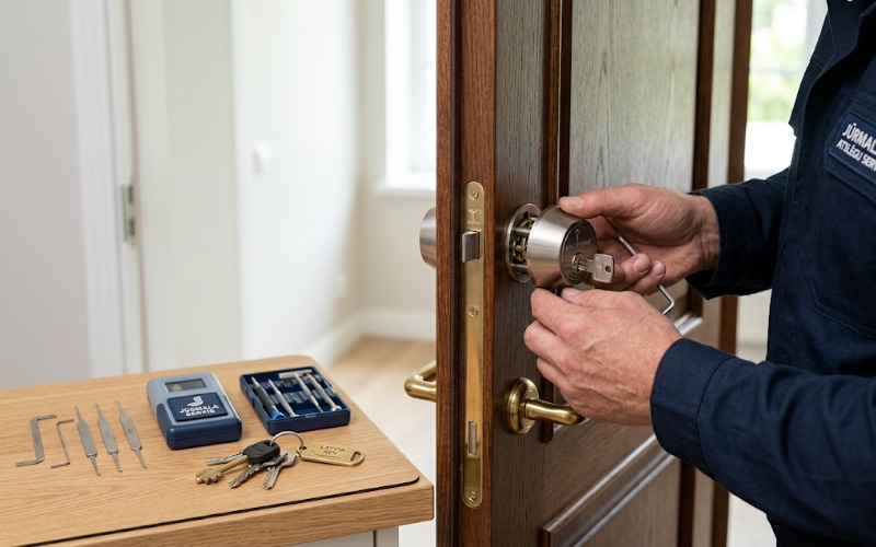 Slēdzeņu maiņa Rīgā